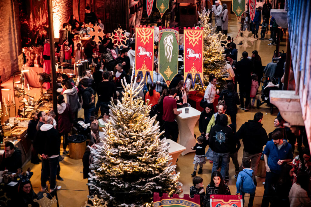 arbre de noël médiéval montpellier