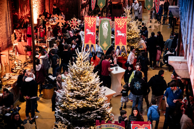 arbre de noël médiéval montpellier