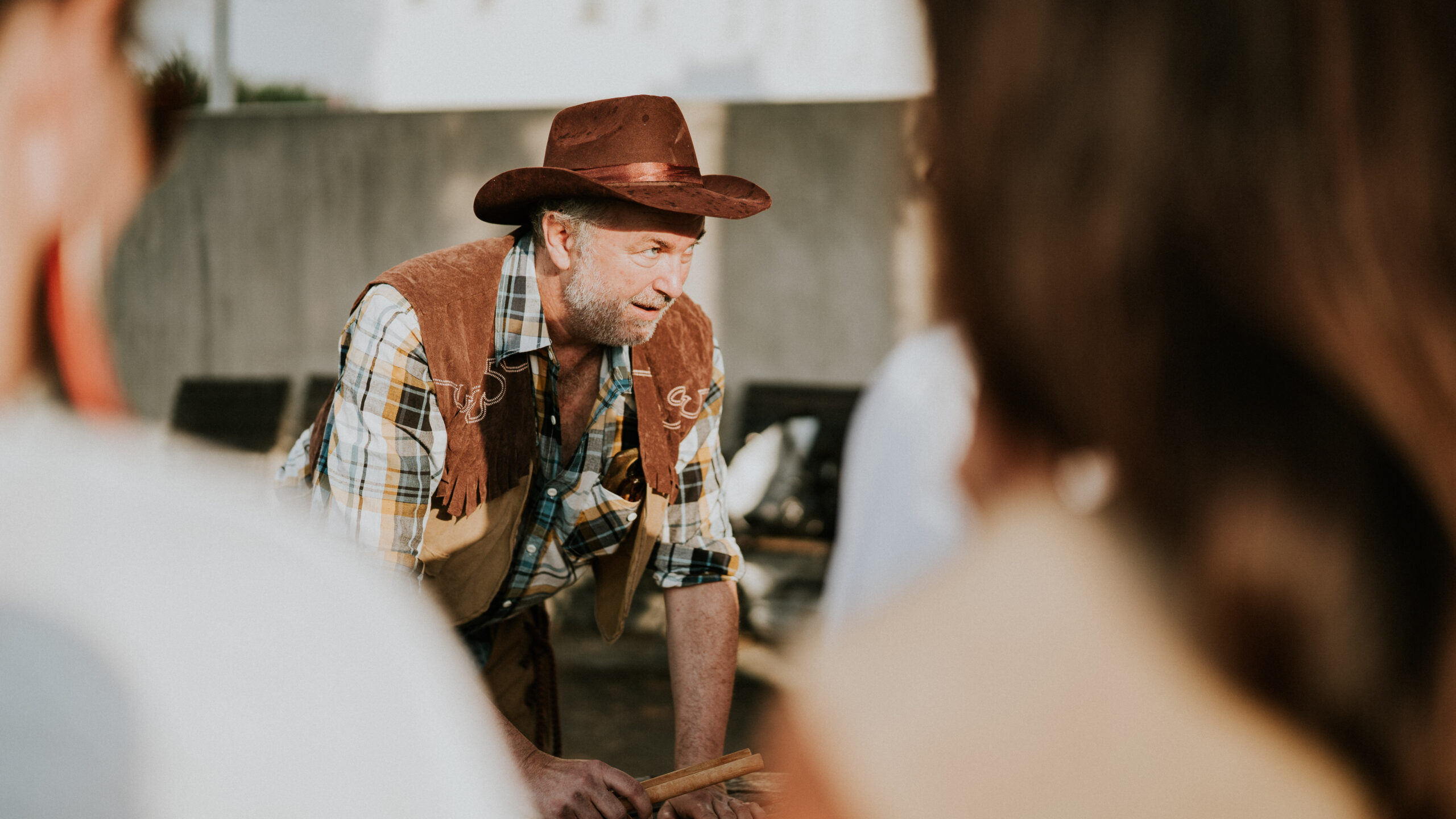 team building cowboy indien