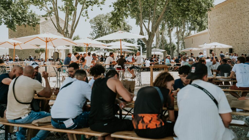 repas évènement interne entreprise à Montpellier